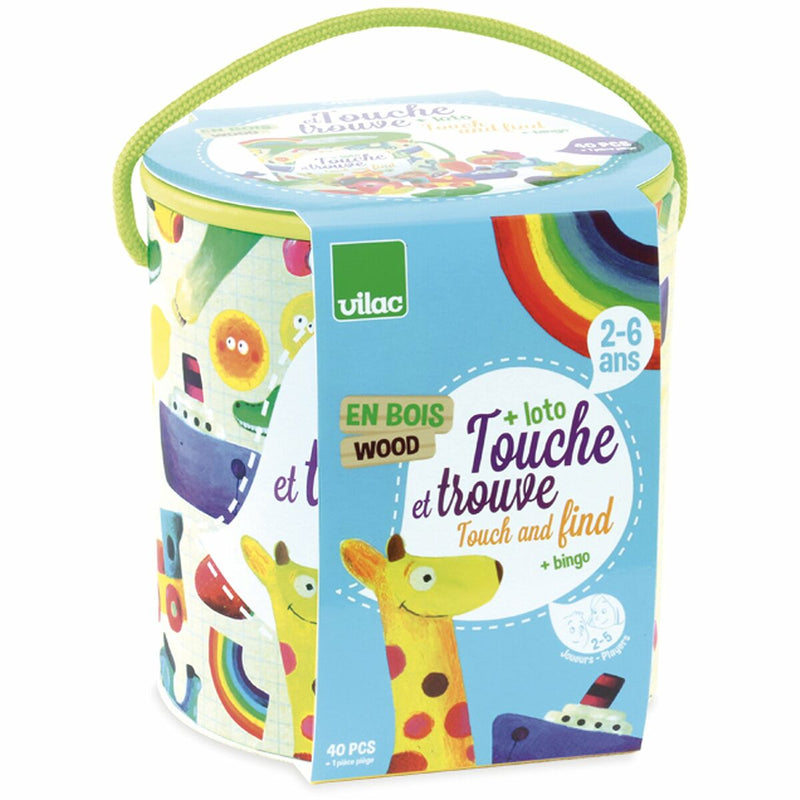 Educational game Touche et Trouve Vilac Multicolour (Refurbished D)