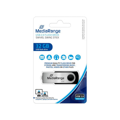 USB stick MediaRange Swivel Swing Sting (32 GB) (Refurbished B)