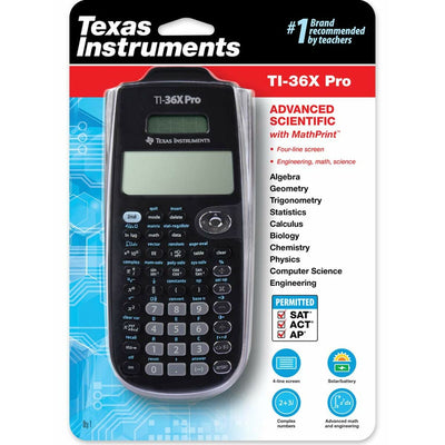 Calcolatrice scientifica Texas Instruments TEX-TI36XPRO (Ricondizionati A+)