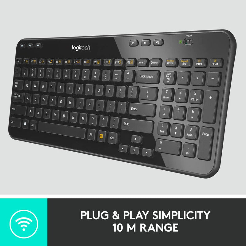 Teclado Logitech K360 Negro (Reacondicionado A)