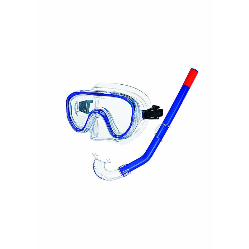 Diving Goggles with Snorkle and Fins Seac Blue Children&