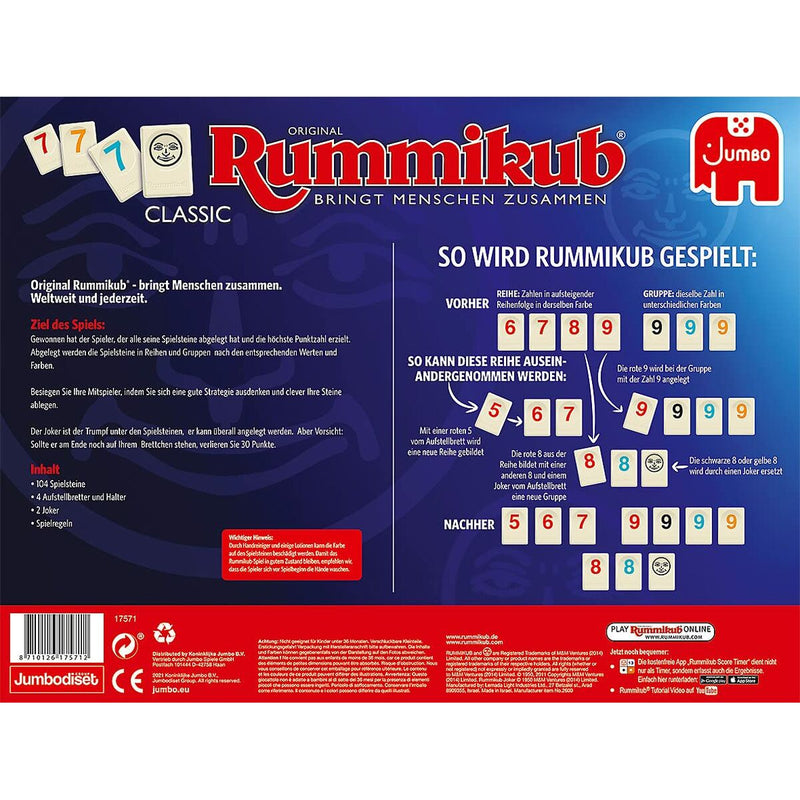 Board game Rummikub Jumbo (Refurbished B)