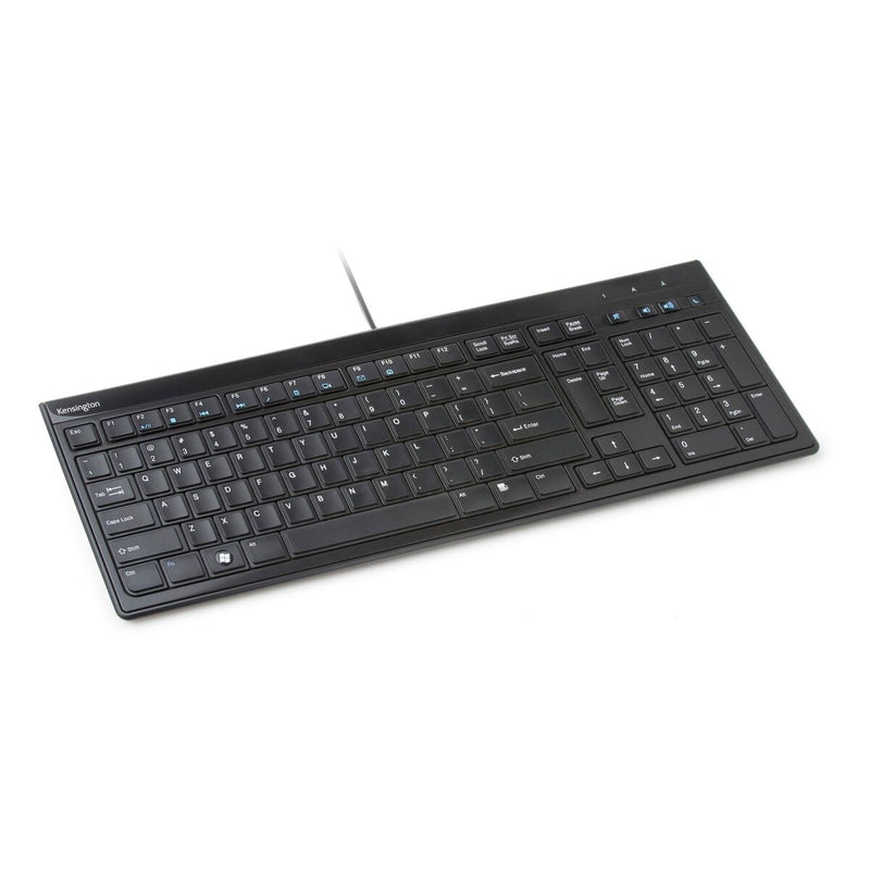 Tastatur Kensington K72357IT Qwerty Italienisch Schwarz (Restauriert C)