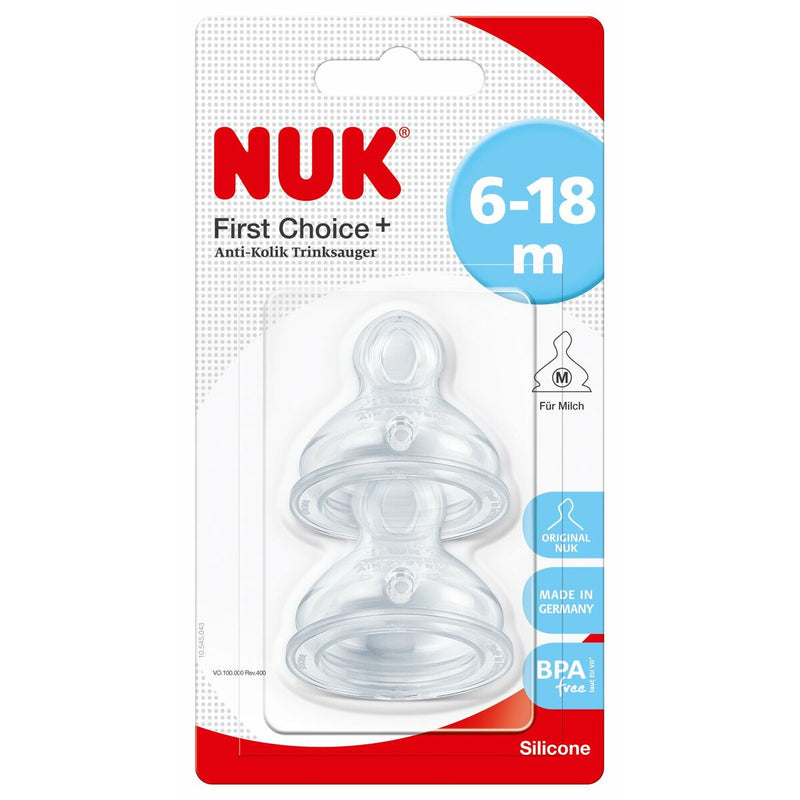 Tettarella Nuk Silicone 2 Unità (Ricondizionati A+)