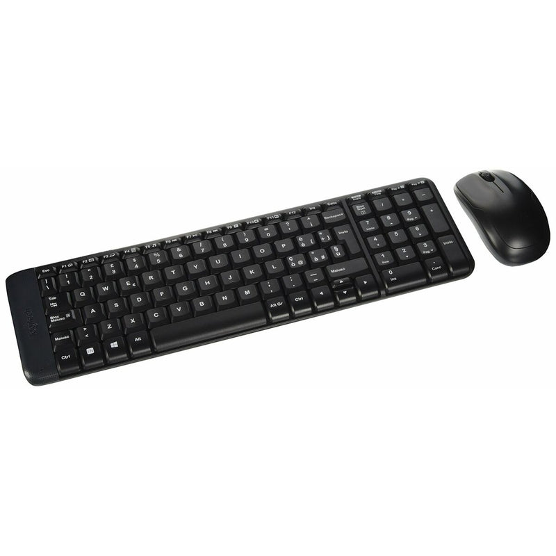 Keyboard and Mouse Logitech MK220 QWERTY Italian (Refurbished B)