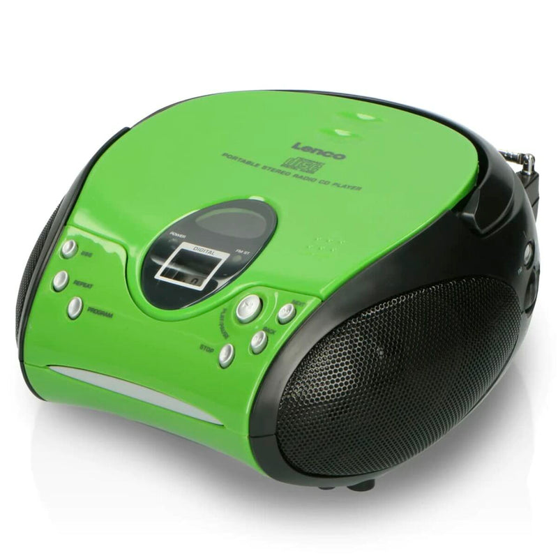 Radio CD Lenco SCD-24 Verde (Ricondizionati A)