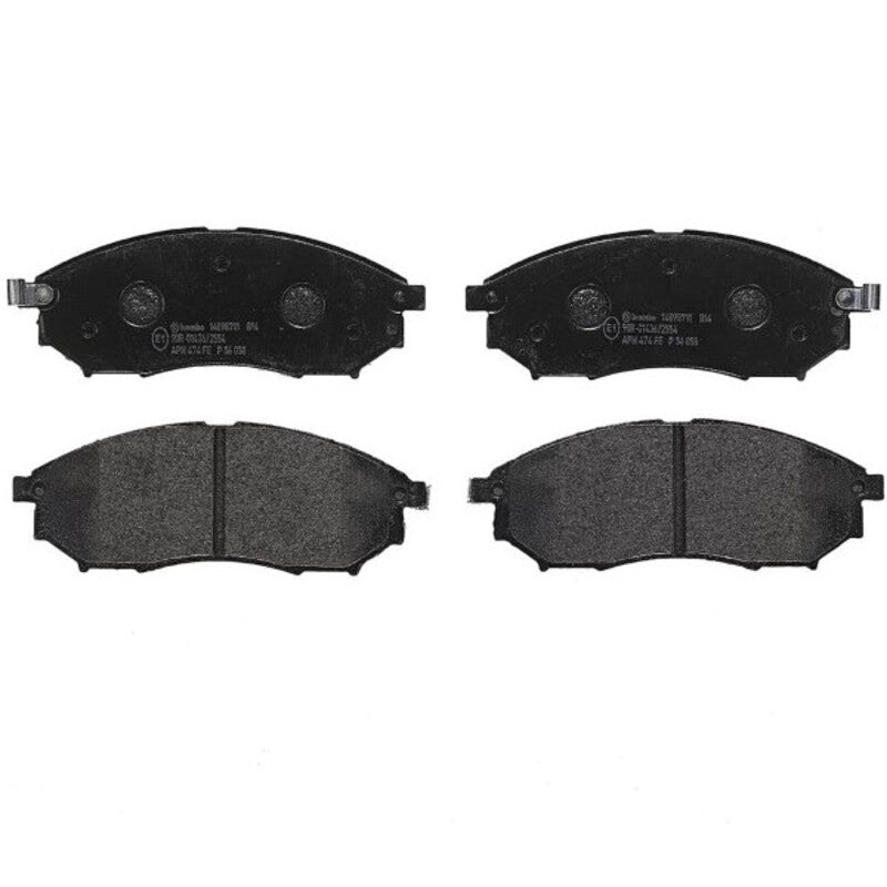 Brake pads P 56 058 Front and Rear (Refurbished A+)