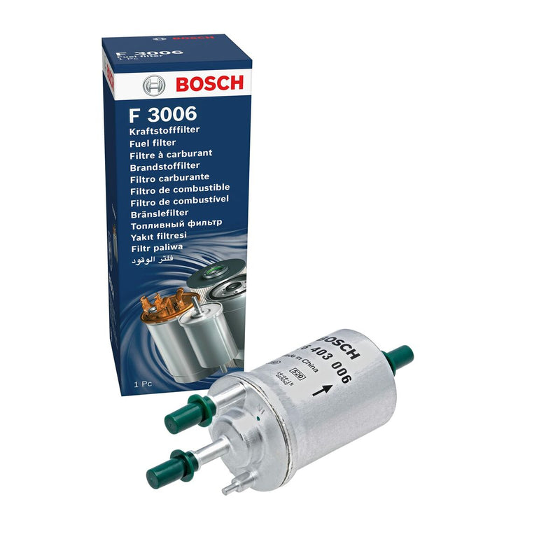 Filtro de combustible BOSCH F3006 Gasolina (Reacondicionado A+)