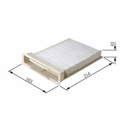 Cabin Air Filter BOSCH M2189 (Refurbished A)