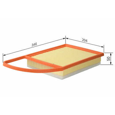 Filtro de aire BOSCH S0220 (Reacondicionado A)