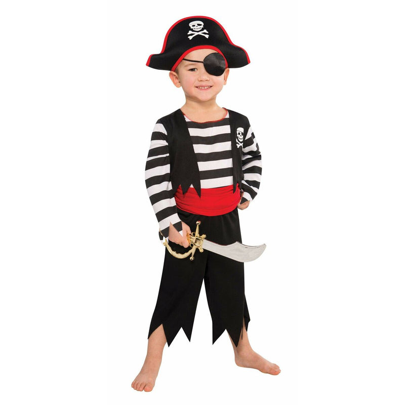 Costume for Children Pirate Black (Refurbished A)