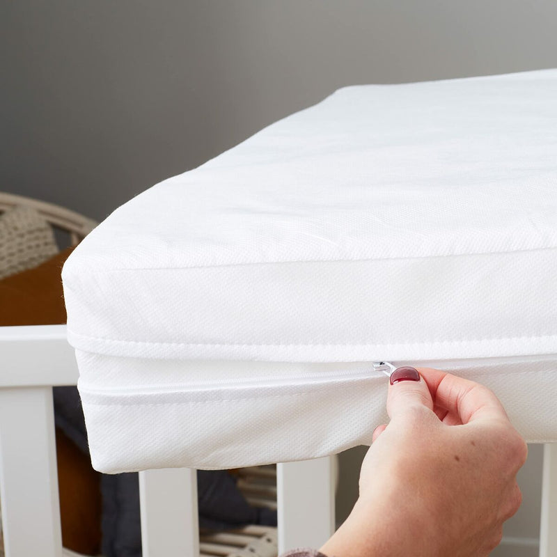 Cot mattress cover AllergoStop White 70 x 140 cm (Refurbished A+)