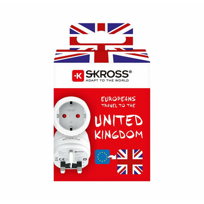 Adaptateur de courant Skross 1.500230-E Blanc (Reconditionné A+)