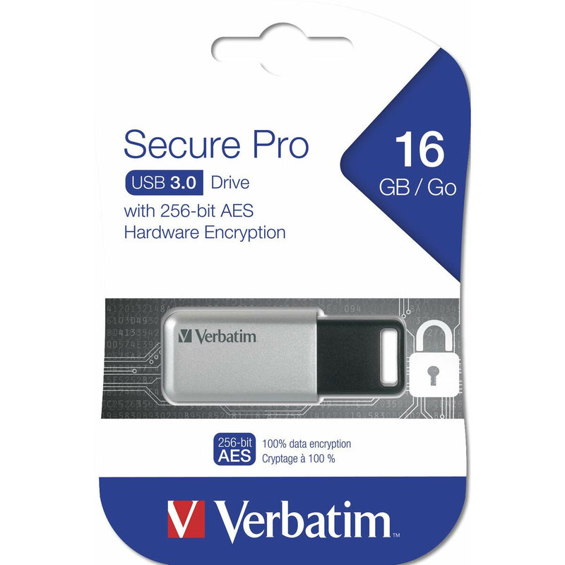 Memoria USB Verbatim Plateado 16 GB (Reacondicionado A)