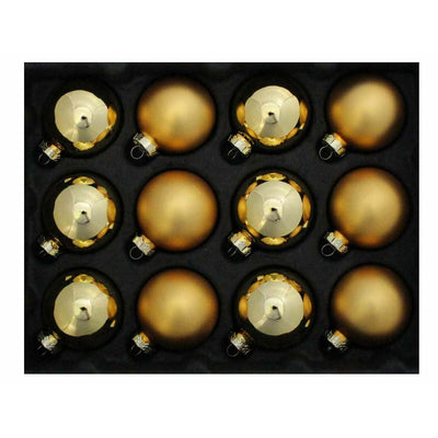 Christmas Baubles Golden (Refurbished D)