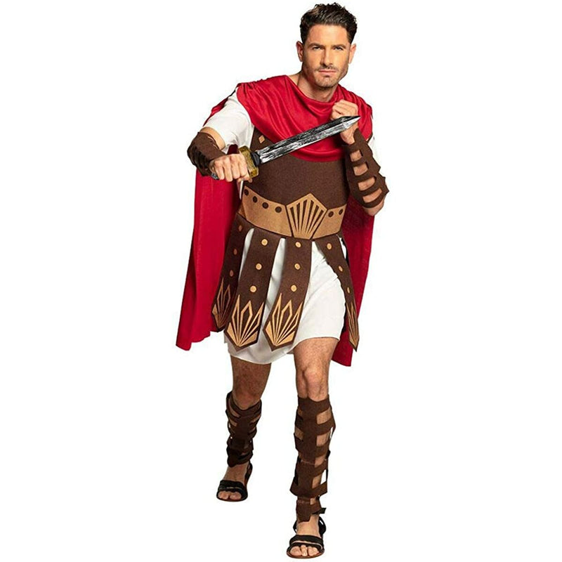 Costume for Adults Boland Male Gladiator Roman Man White (Refurbished A)