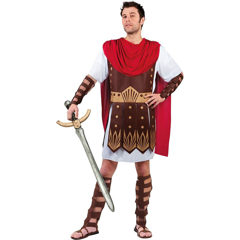 Costume for Adults Boland Male Gladiator Roman Man White (Refurbished A)