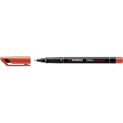 Permanent marker Stabilo OHPen Red (Refurbished A+)