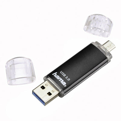 USB Pendrive Hama Technics Mikro USB 128 GB (Restauriert A)