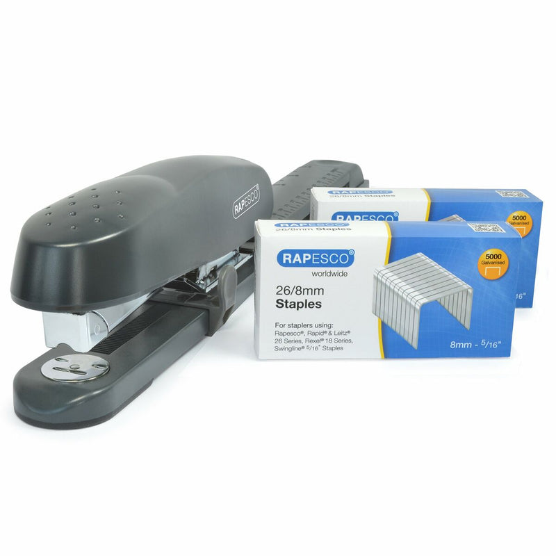 Stapler Rapesco 1281 Black (Refurbished B)