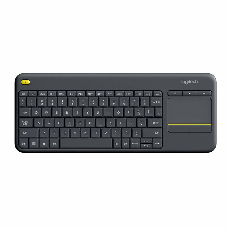 Teclado Logitech Media K400 Plus Negro (Reacondicionado B)