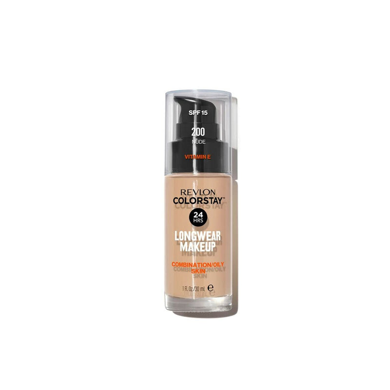 Base de Maquillage Crémeuse Revlon ColorStay Nº 200 Nude 30 ml (Reconditionné A)