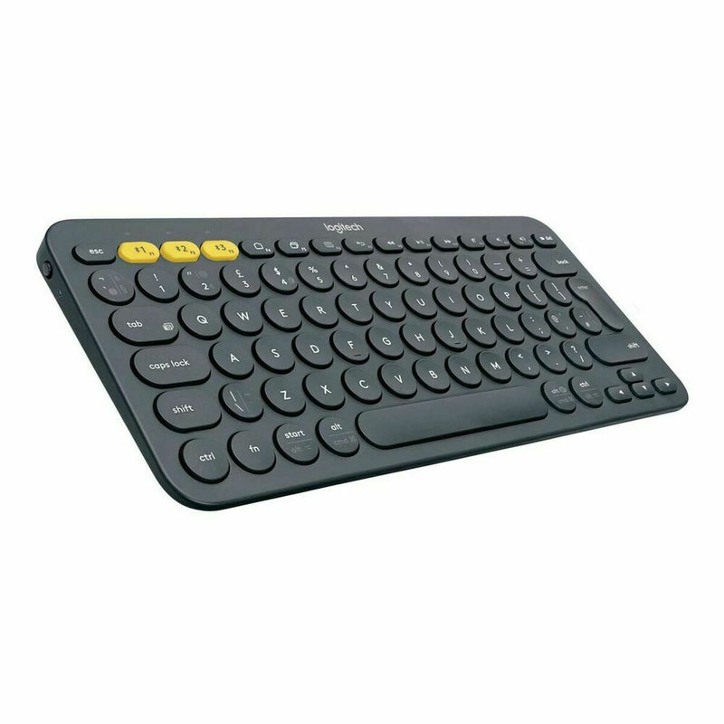 Teclado Bluetooth Logitech 920-007574 Italiano Negro Gris (Reacondicionado A)