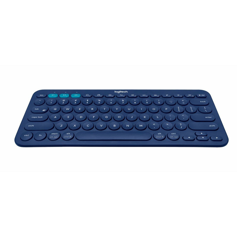 Clavier Logitech K380 Bleu Sans fil Qwerty Italien (Reconditionné B)