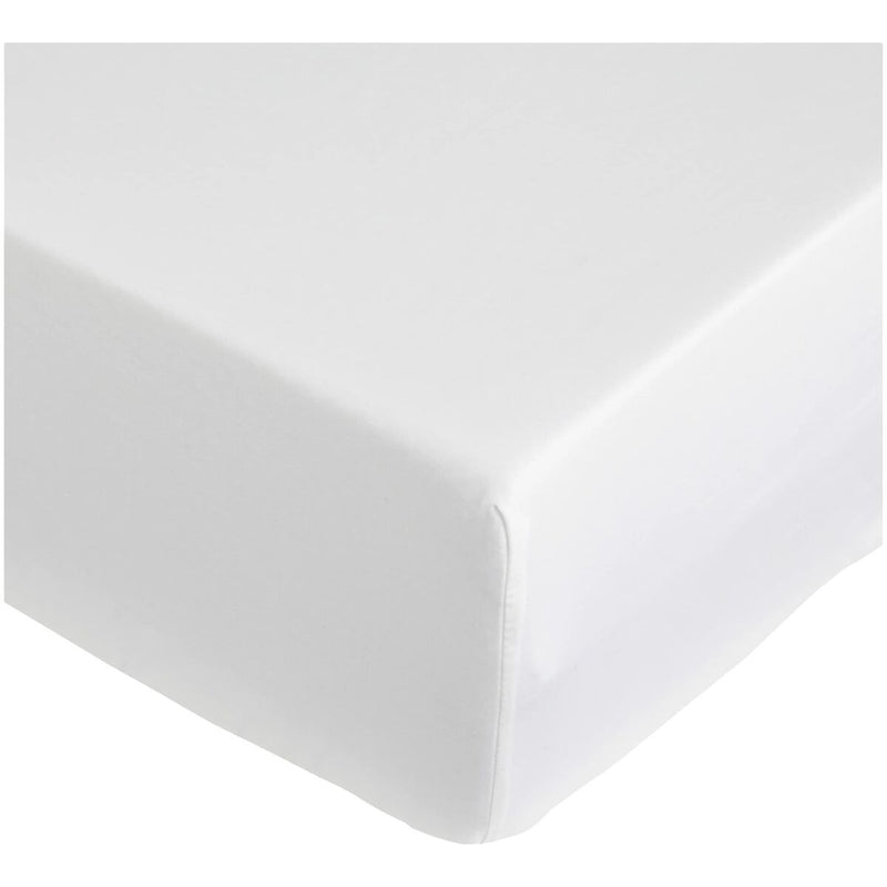 Fitted sheet Amazon Basics White (Refurbished B)