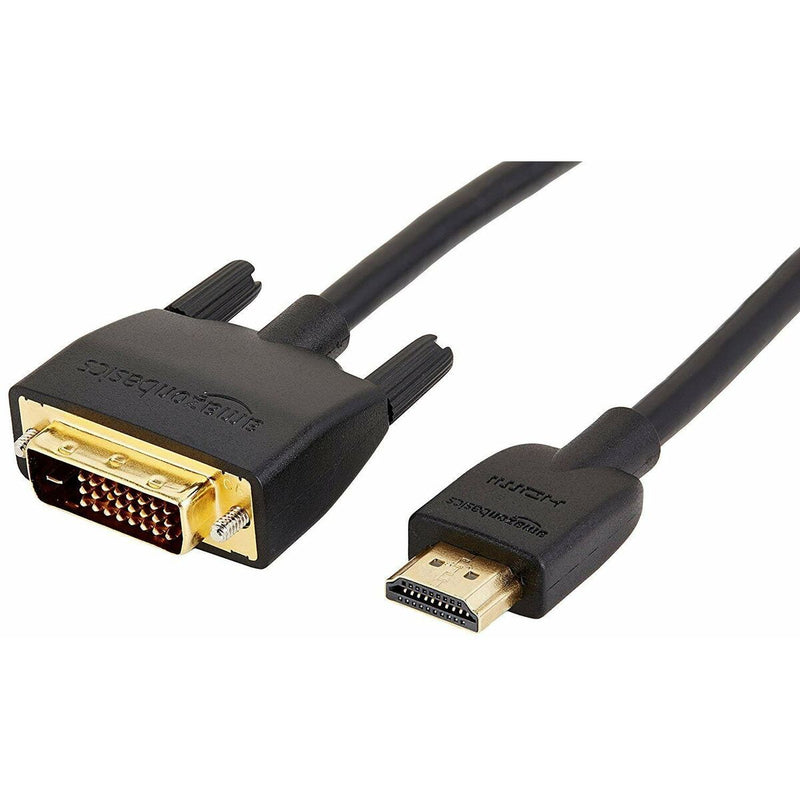 Adattatore HDMI con DVI Amazon Basics 4,6m Nero (Ricondizionati A)