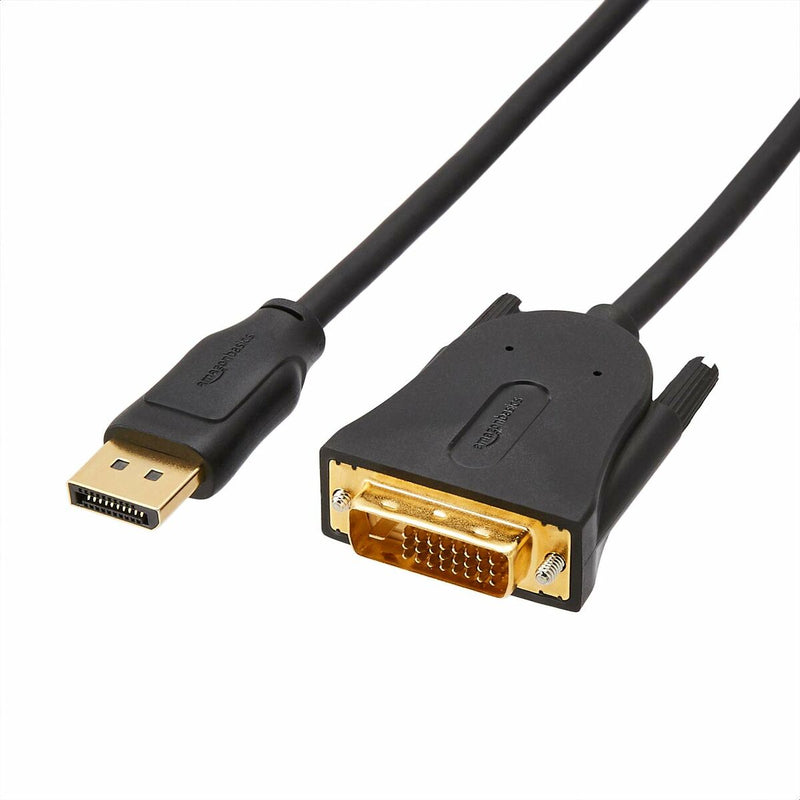 Adaptador DisplayPort a DVI Amazon Basics DP11D-6FT-1P (Reacondicionado B)