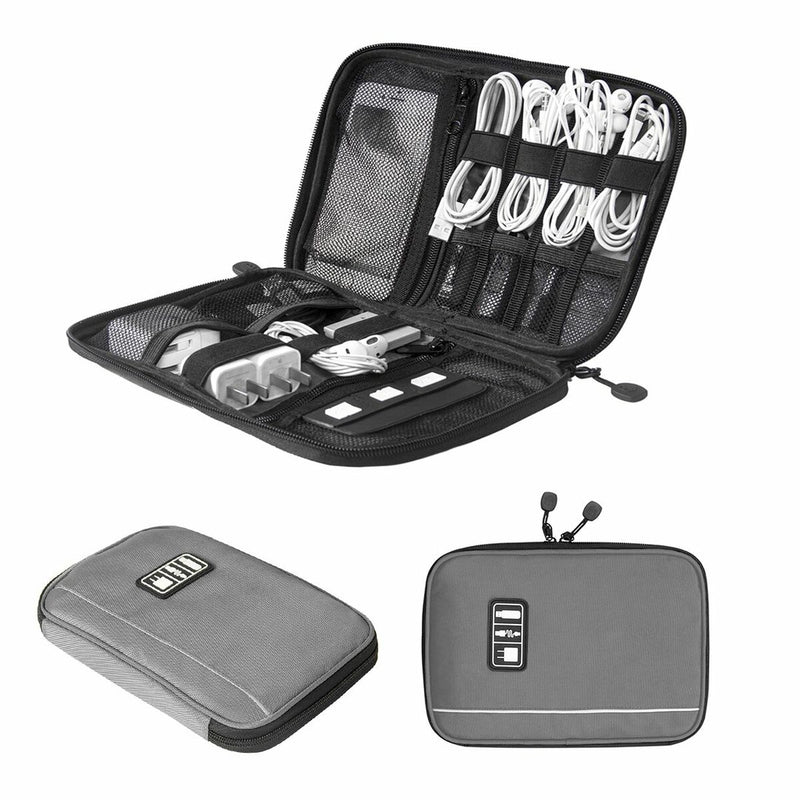 Cable Organiser Zip fastener Case (Refurbished A)