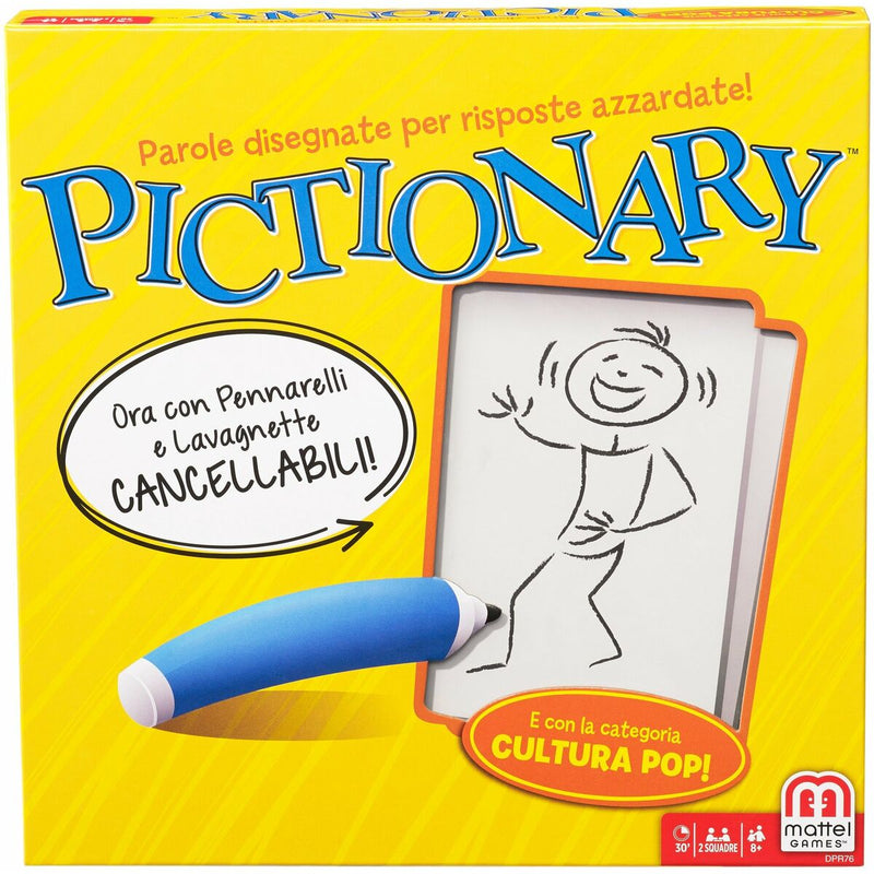 Gioco da Tavolo Mattel Pictionary (Ricondizionati C)