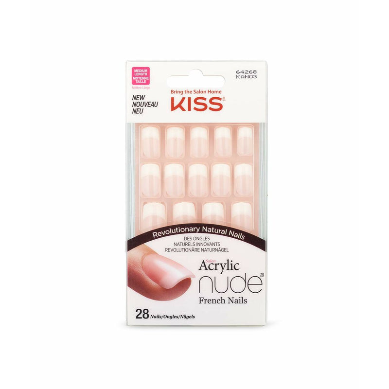 Uñas Postizas Kiss KAN03 (28 Unidades) (Reacondicionado A)