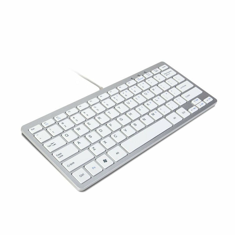 Tastiera ZE44 Qwerty US Bianco (Ricondizionati A)