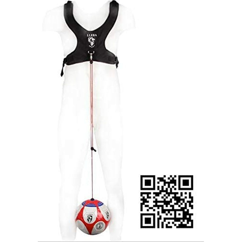 Fußball-Trainingsball 09899867 Schwarz Latzhose (Restauriert C)