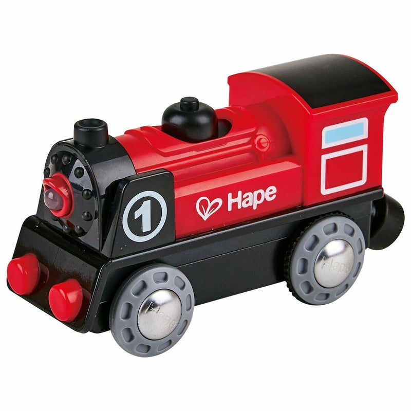 Train with Circuit Hape E3703 Red (Refurbished A)