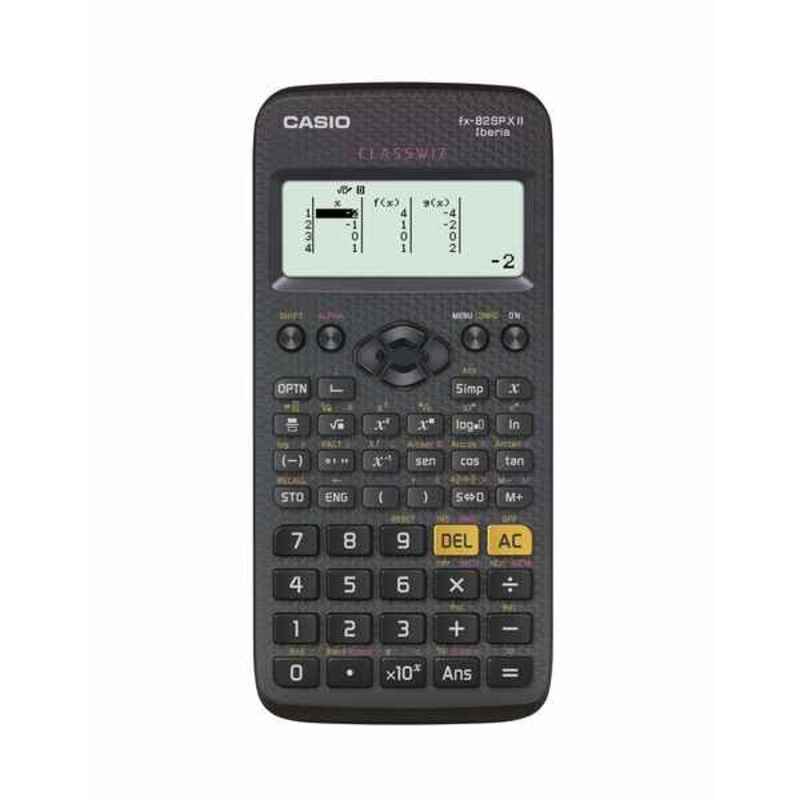 Calcolatrice Casio FX-82SPXII Iberia Grigio Plastica (Ricondizionati A)