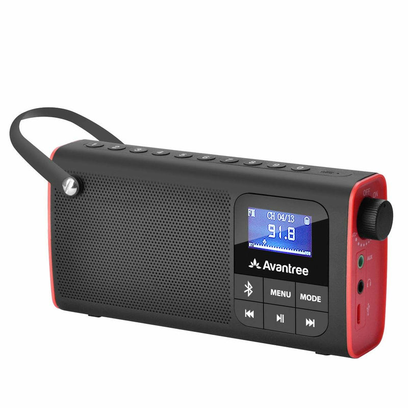 Radio Avantree Negro (Reacondicionado A+)