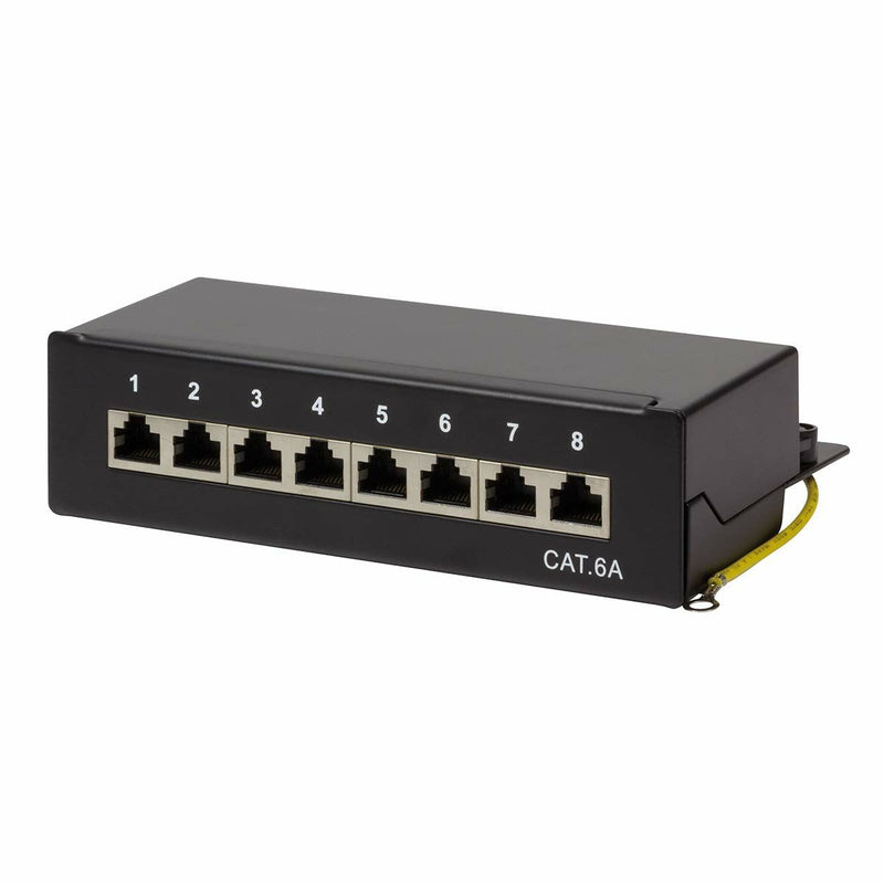 8-port UTP Kategorie 6 Steckleiste LogiLink NP0018B (Restauriert C)