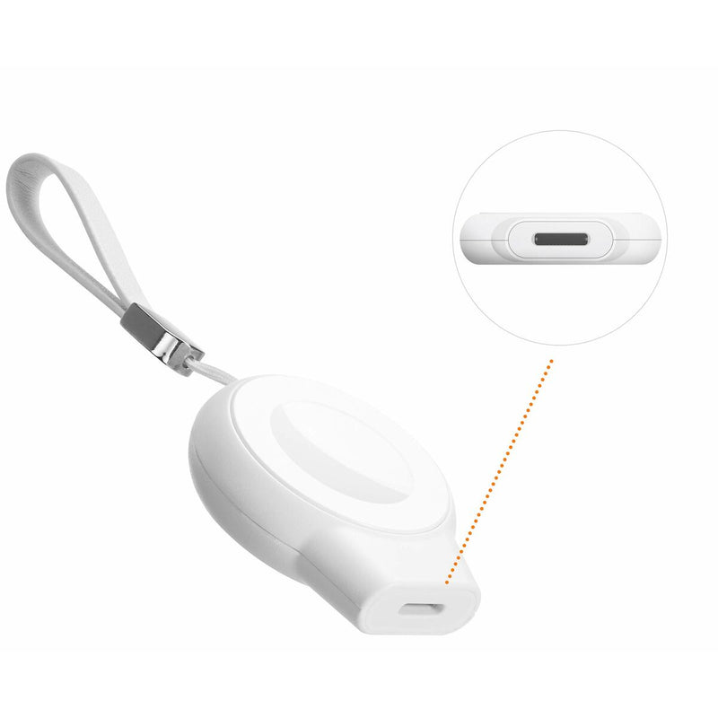 Câble de chargement USB magnétique QY-C066-NEW Blanc (Reconditionné A+)