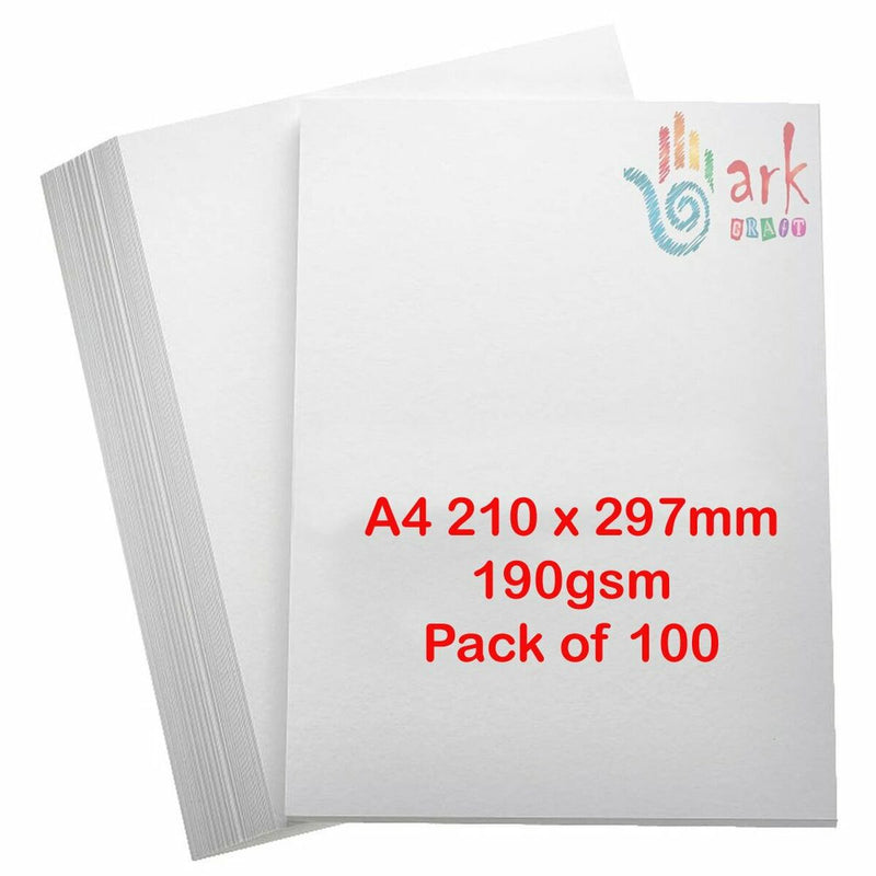 Pappe A4-190 GSM Weiß (Restauriert A)