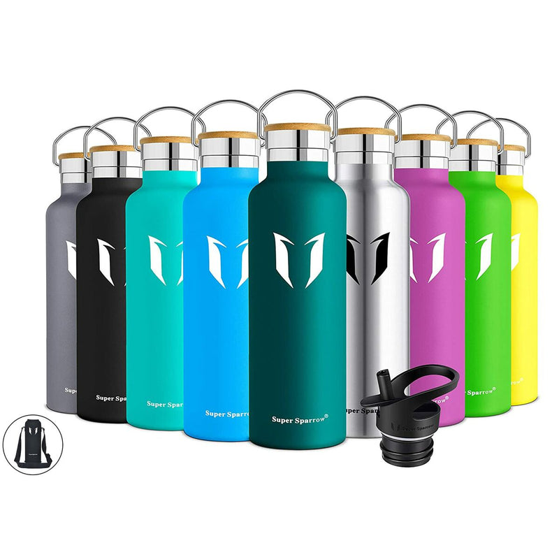 Cantimplora Super Sparrow 750 ml Libre de BPA (Reacondicionado B)