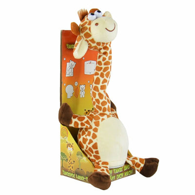 Plüschtier Giraffe Polyester Bunt (Restauriert A)