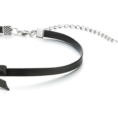 Halsband Schwarz Einstellbar (Restauriert B)