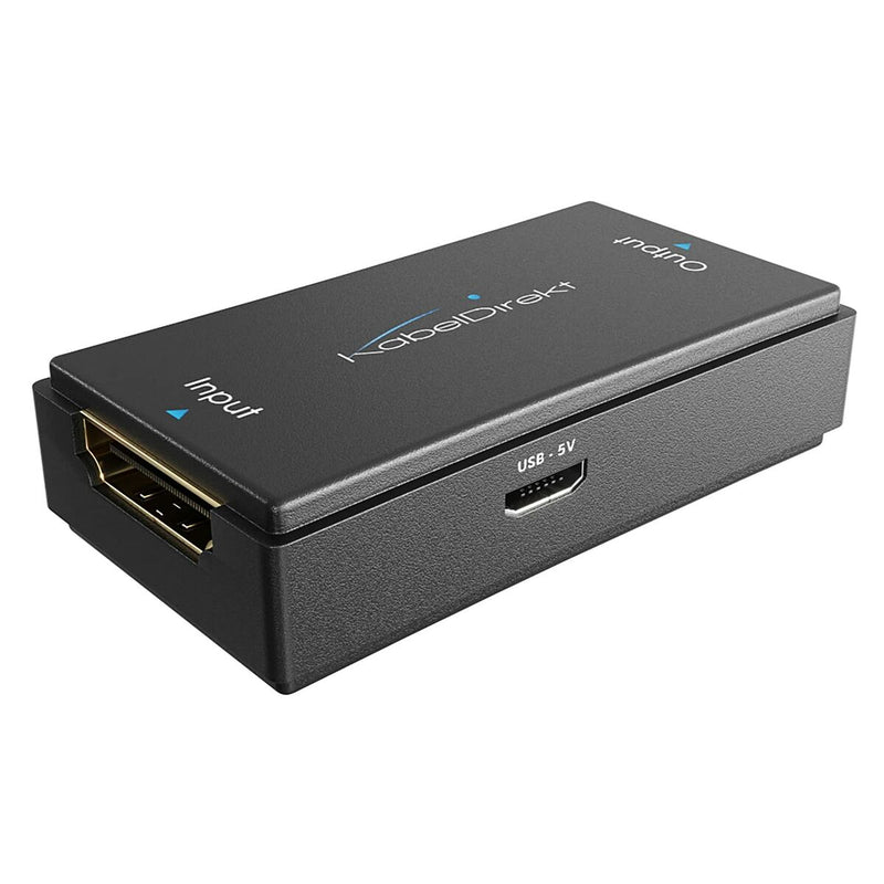 Répéteur HDMI KabelDirekt Noir (Reconditionné A)