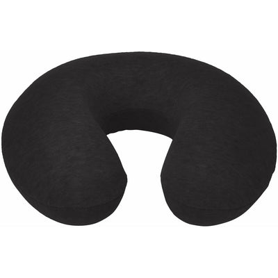 Viscoelastic Neck Pillow with Ergonomic Contours Amazon Basics Black (Refurbished B)