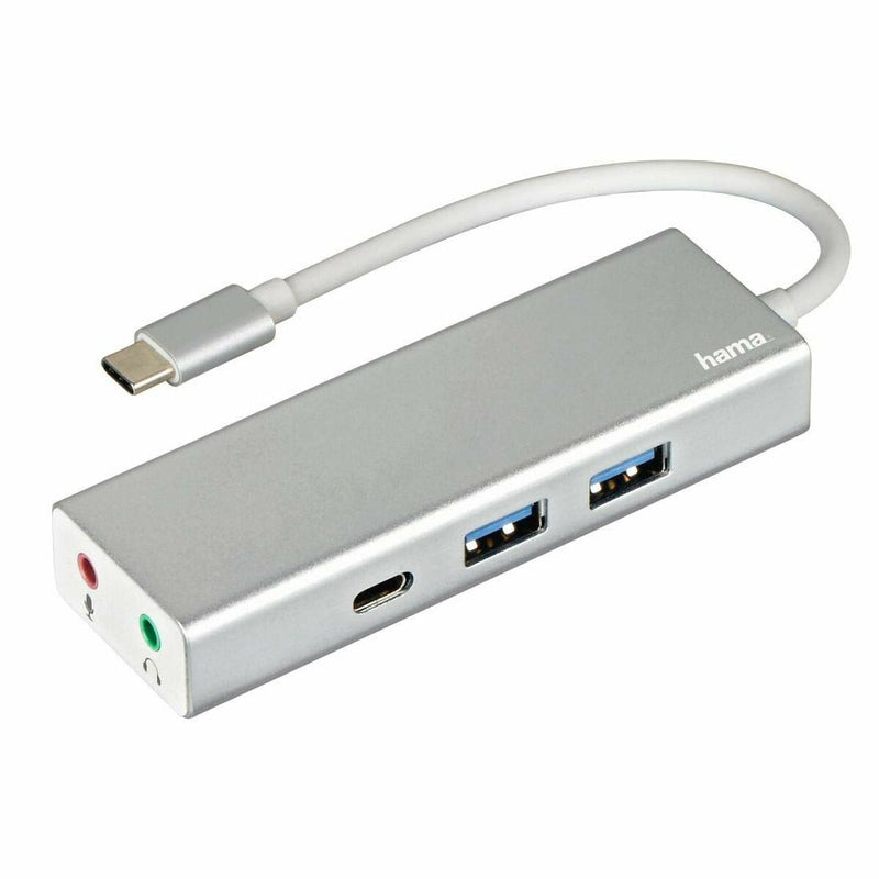 USB Hub Hama Technics 00135758 Silver (Refurbished A+)