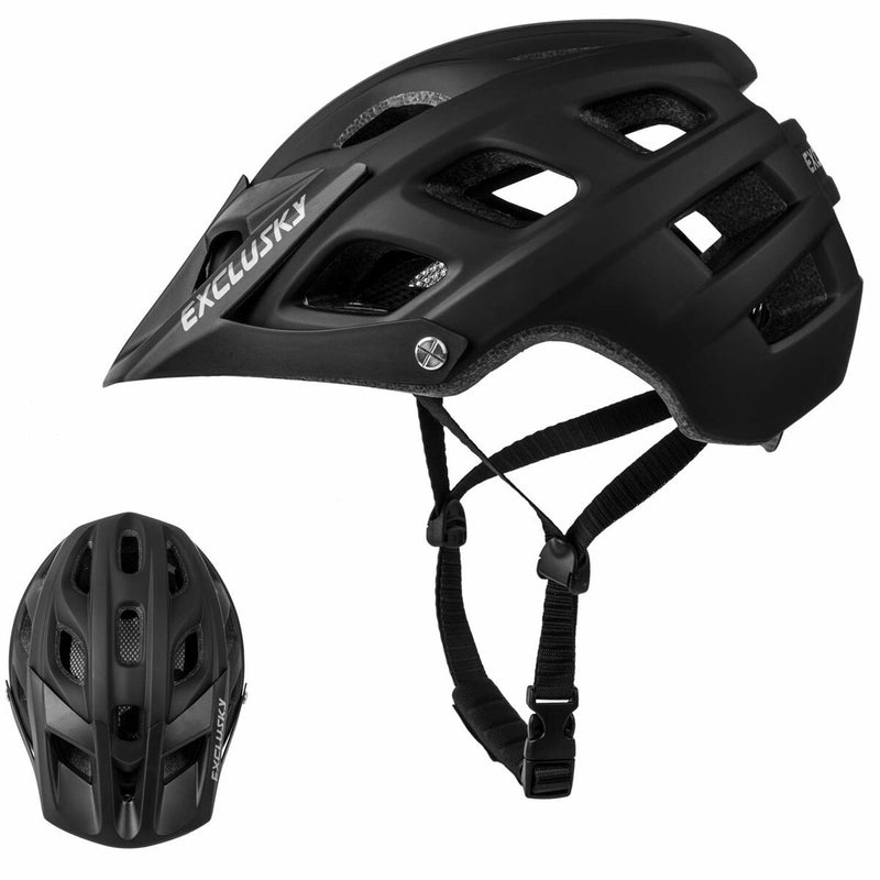 Casque de Cyclisme pour Adultes EXCLU0121MC1 56-61 cm Noir (Reconditionné C)