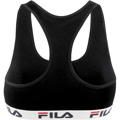 Sujetador Deportivo Fila Negro S (Reacondicionado B)